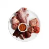 3Coty comida húmida para gatos adultos com peru e krill, 80 g