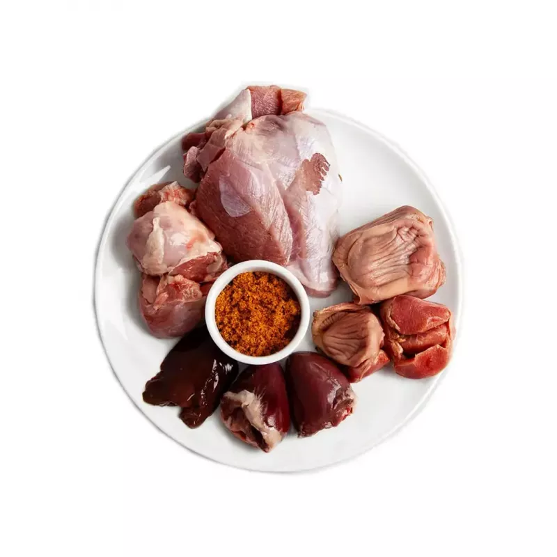 3Coty comida húmida para gatos adultos com peru e krill, 80 g