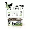 Alimento húmido para gatos 3coty Frango com ganso 80 g saco, alimento completo para gatos adultos, 19% proteína, 12% gordura, sem cereais
