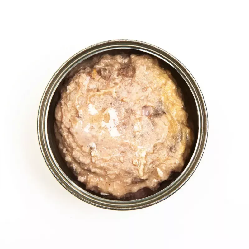 Alimento húmido para gatos 3coty Frango com ganso 80 g saco, alimento completo para gatos adultos, 19% proteína, 12% gordura, sem cereais
