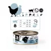 3Coty comida húmida para gatos adultos com peru e frango, 80 g