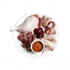Alimento húmido para gatos 3coty Frango com krill para gatinhos, 80 g, alimento completo, sem açúcar, sem glúten e sem soja