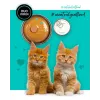 Alimento húmido para gatos 3coty Frango com pato para gatinhos 80 g saco, alimento completo, proteína 20%, gordura 9%