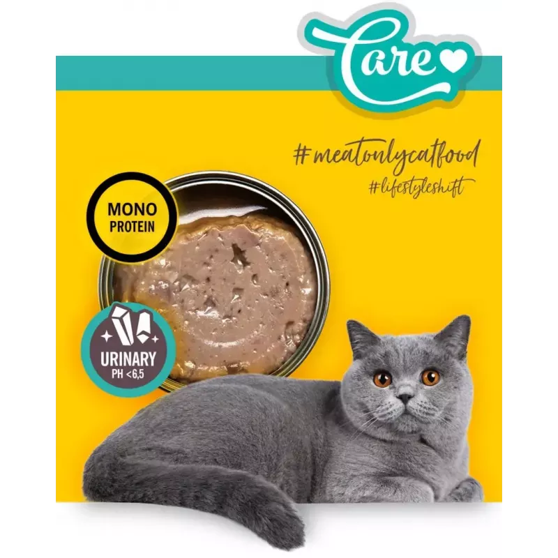 Alimento húmido para gatos 3coty Chicken Struvite care 80 g — saco de alimento húmido, gatos adultos, frango, alimento completo