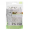 Areia para gatos de tofu aglomerante DIAMENTIQ Matcha Ultra, fibra de ervilha, sem pó, 2,5 kg