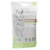 Areia para gatos de tofu aglomerante DIAMENTIQ Matcha Ultra, fibra de ervilha, sem pó, 2,5 kg