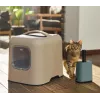 Rotho Biala pá para areia de gato com sacos, verde
