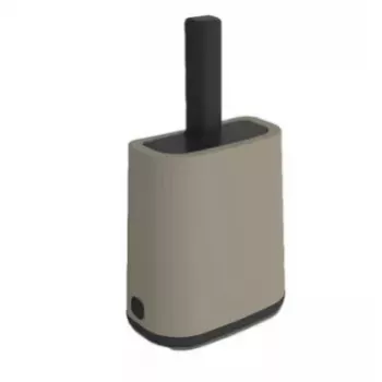 Recipiente interior de armazenamento Rotho BIALA bege 91×162×290 mm plástico com sacos do lixo