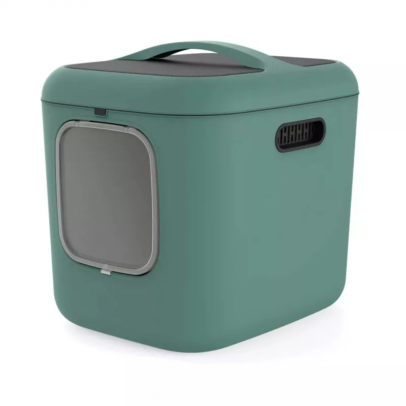 Rotho Biala XL caixa de areia para gatos, verde