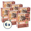 Comida húmida para gatos BOZITA Fresh Menu 370 g para gatos adultos, sabor a veado, sem soja, sem glúten