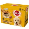 Pedigree Junior Selection Mix comida húmida para cães, 12 x 100 g
