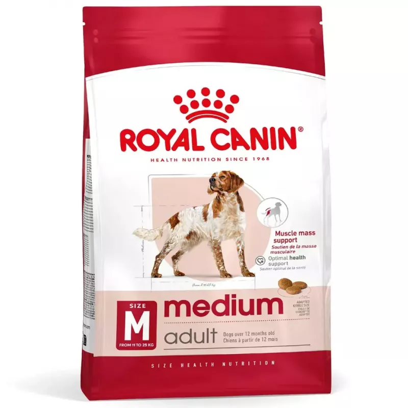Royal Canin SHN Medium Adult comida seca para cães, 4 kg