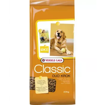 Alimento seco VERSELE-LAGA Senior Duo Krok 20 kg — aves, 22 % proteína, 8 % gordura, cães adultos