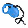Trella Flexi New Classic S — corda, 5 m, trela individual, azul, carga máx. 12 kg