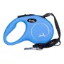 Trella Flexi New Classic S — corda, 5 m, trela individual, azul, carga máx. 12 kg