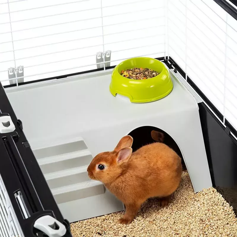 Ferplast Casita 120 gaiola para coelhos e porquinhos-da-índia