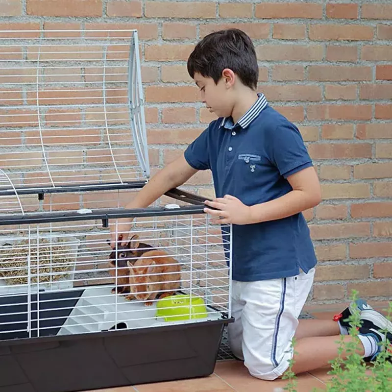 Ferplast Casita 120 gaiola para coelhos e porquinhos-da-índia