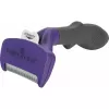 Ferramenta de desembaraço FURminator M/L para gatos de pelo curto com punho ergonómico e lâmina de aço inoxidável, 270 g