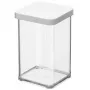 Dispensador de alimentos rotho Loft 11604 retangular 1 L, tecnopolímero transparente, 100×100×142 mm