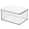 Recipiente para ração rotho Dispenser Loft 11610 retangular 2,25 L, tecnopolímero, branco, 200×150×96 mm