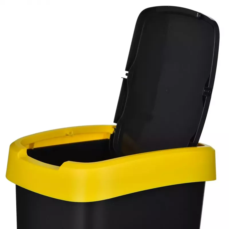 Rotho Twist 1045899999 conjunto de caixotes do lixo, 3 x 25 l, plástico