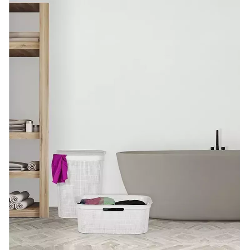 Rotho Brisen cesto da roupa, 50 l, antracite