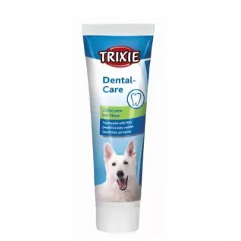 Escova de dentes de dedo para cães Trixie 2561, escova de silicone macia de uma peça para cães pequenos e cachorros