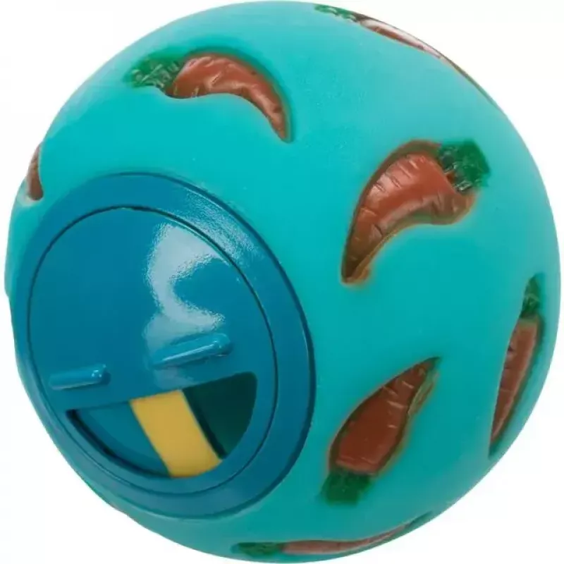 Bola Trixie TX-6275 bola de snacks para coelhos, plástico, Ø 7 cm, várias cores