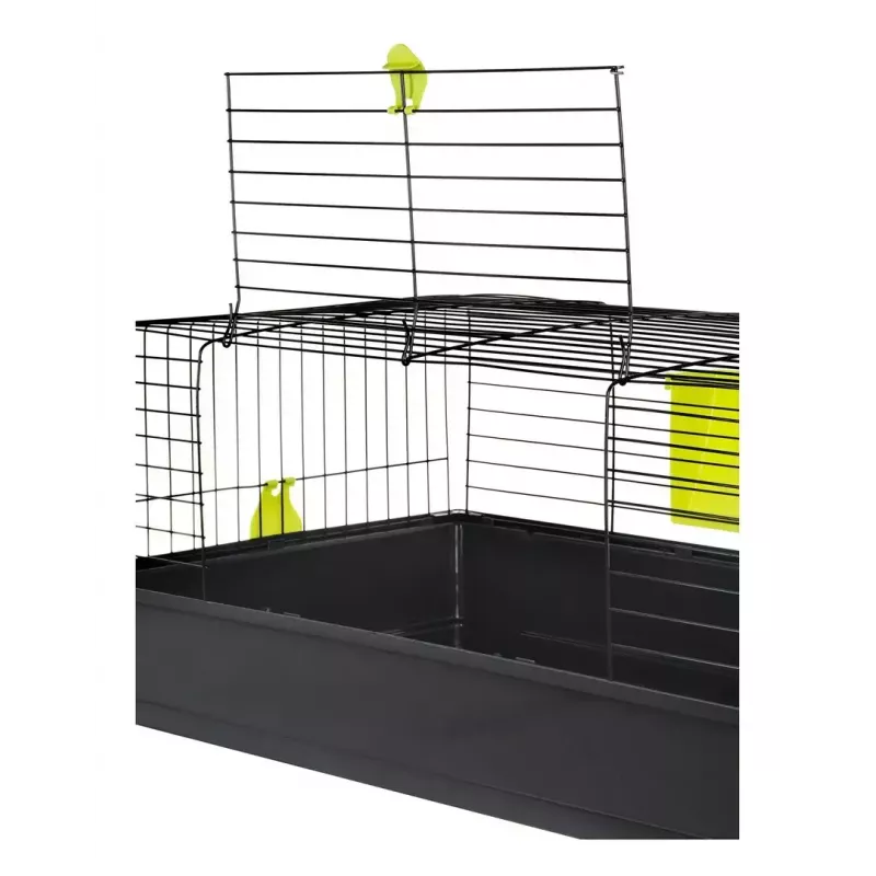 Gaiola ZOLUX Classic 100 cm para roedores – metal/plástico, 980×520×380 mm, 3 kg, celadon