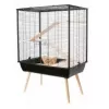 ZOLUX Neo Cozy H80 gaiola para roedores grandes, preta