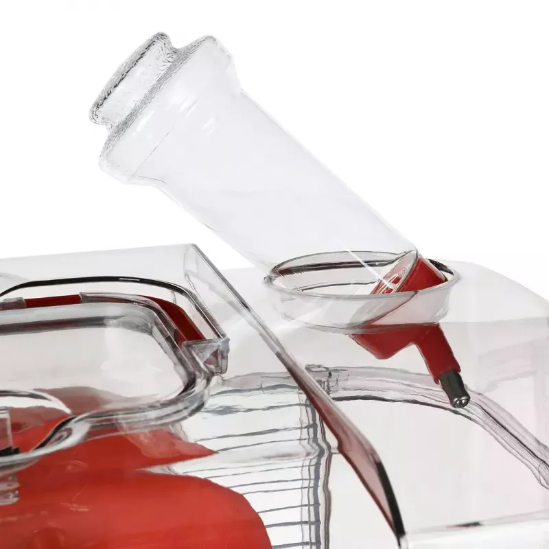ZOLUX Rody3 Trio gaiola para hamsters, vermelha