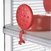 ZOLUX Rody3 Trio gaiola para hamsters, vermelha