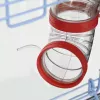 ZOLUX Rody3 Trio gaiola para hamsters, vermelha