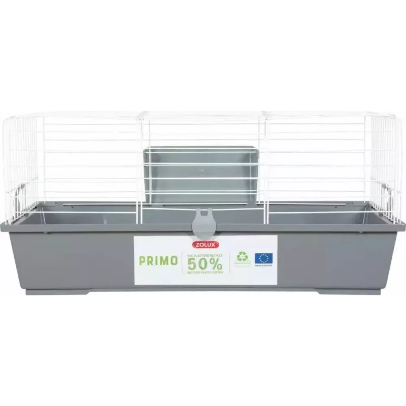 Terário ZOLUX Primo 80 cm — branco/cinzento, 80 cm de comprimento, 810×360×540 mm, metal/plástico
