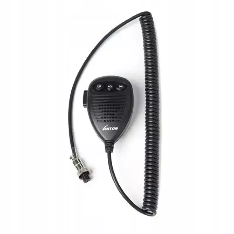 Luiton LT-198 rádio CB, AM/FM, ASQ, ficha de isqueiro, preto