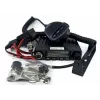 Luiton LT-198 rádio CB, AM/FM, ASQ, ficha de isqueiro, preto