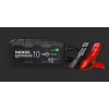 Carregador de bateria NOCO GENIUS10 EU 10 A para baterias de 6V e 12V — manutenção e dessulfatação, 150 W, Li‑Ion/AGM/Gel, resistente à água IPX