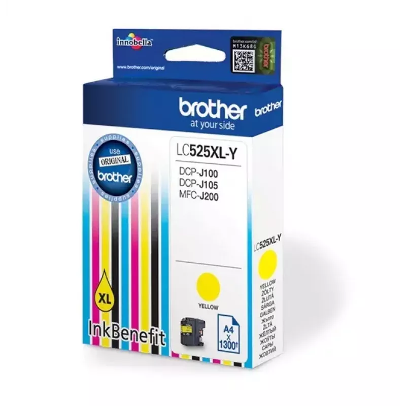 Tinteiro Brother LC525XL-Y Original Extra (Super) High Yield Amarelo