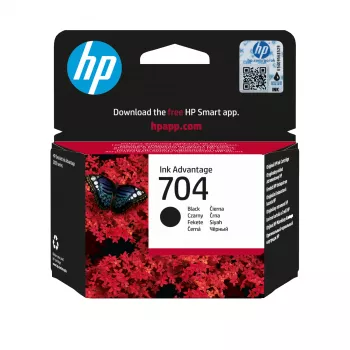 Tinteiro HP 704 Preto CN692AE — Original à base de pigmento, alcance standard, 480 páginas