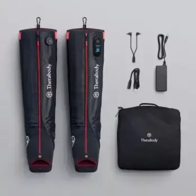 Therabody JetBoots Pro Plus, tamanho M, dispositivo de massagem linfática