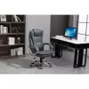 Activejet YK7304 cadeira de escritório aquecida com massagem, cinzenta