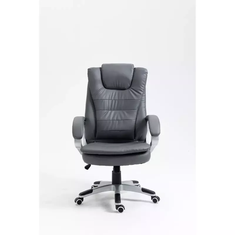 Activejet YK7304 cadeira de escritório aquecida com massagem, cinzenta