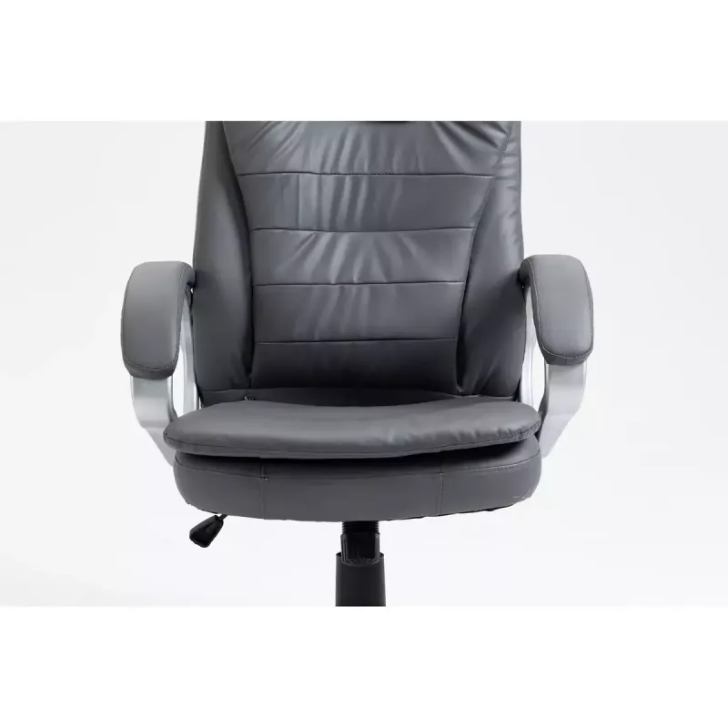 Activejet YK7304 cadeira de escritório aquecida com massagem, cinzenta