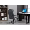 Activejet YK7304 cadeira de escritório aquecida com massagem, cinzenta