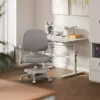 Cadeira giratória mark adler Junior 5.0 — encosto ergonómico em rede, assento em espuma, altura ajustável 42–54 cm, cinzenta