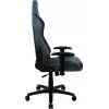 Cadeira gaming universal Aerocool DUKE AeroSuede preta, azul
