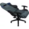 Cadeira gaming universal Aerocool DUKE AeroSuede preta, azul