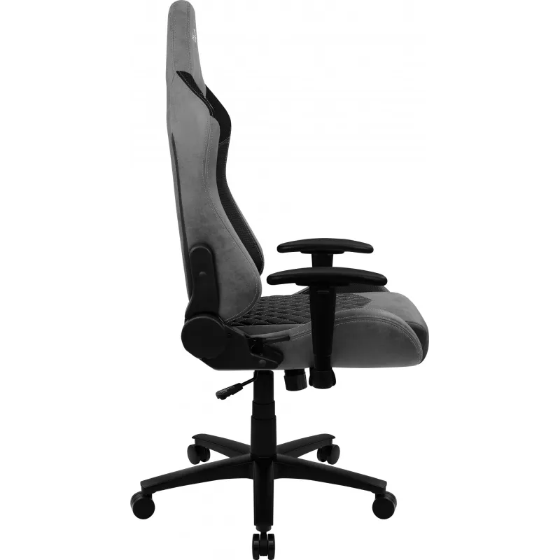 Aerocool DUKE AC-280 AeroSuede cadeira gaming, microfibra, preto/cinzento