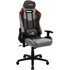 Cadeira gaming universal Aerocool DUKE AeroSuede preta, castanha, cinzenta