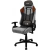 Cadeira gaming universal Aerocool DUKE AeroSuede preta, castanha, cinzenta